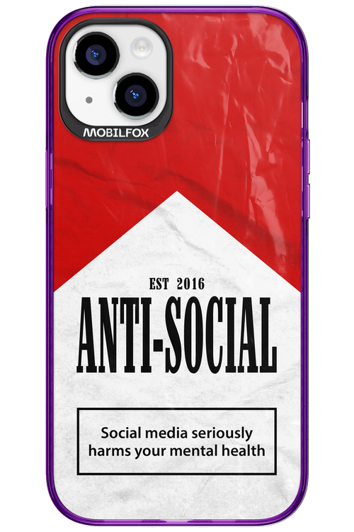 ANTI-SOCIAL II 2.0 - Apple iPhone 15 Plus