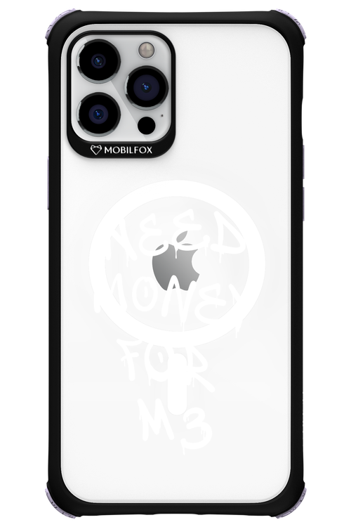 Need M3 Transparent White - Apple iPhone 12 Pro Max