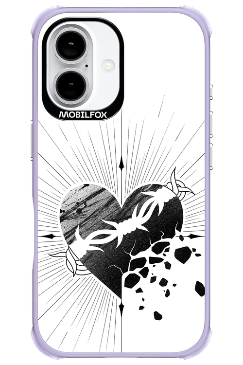 Fekete Szív - Apple iPhone 16