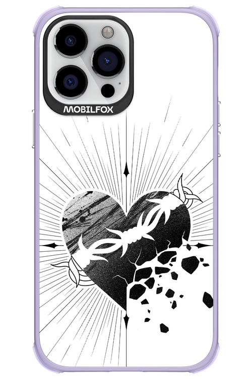 Fekete Szív 2.0 - Apple iPhone 13 Pro Max