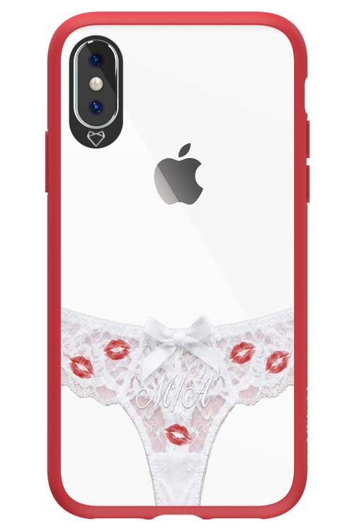 White Panties Transparent 2.0 - Apple iPhone X