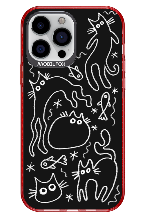 CHALK_CATS 2.0 - Apple iPhone 13 Pro Max