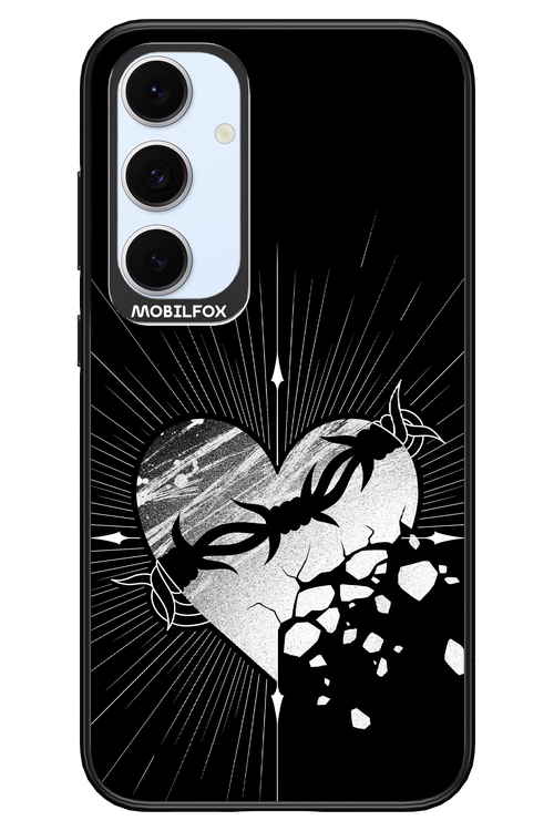 Fehér Szív 2.0 - Samsung S24 FE