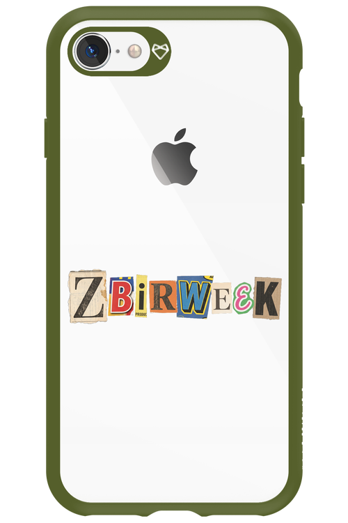 Zbirweek (transparent) 2.0 - Apple iPhone 8