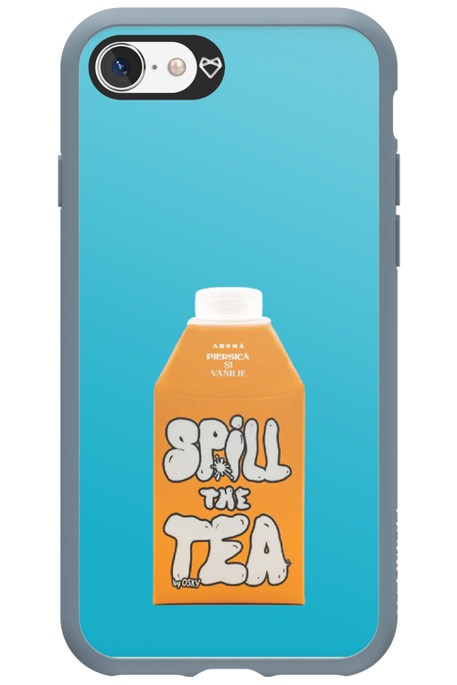 Yellow Splash - Apple iPhone 8
