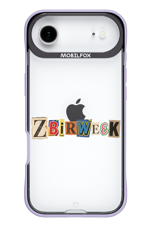 Zbirweek (transparent) 2.0 - Apple iPhone 17 Air