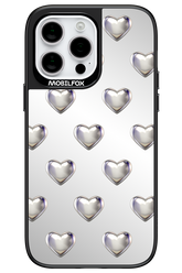 Shiny Hearts Mirror - Apple iPhone 14 Pro Max