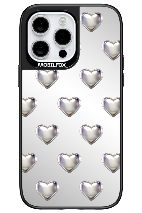 Shiny Hearts Mirror - Apple iPhone 14 Pro Max