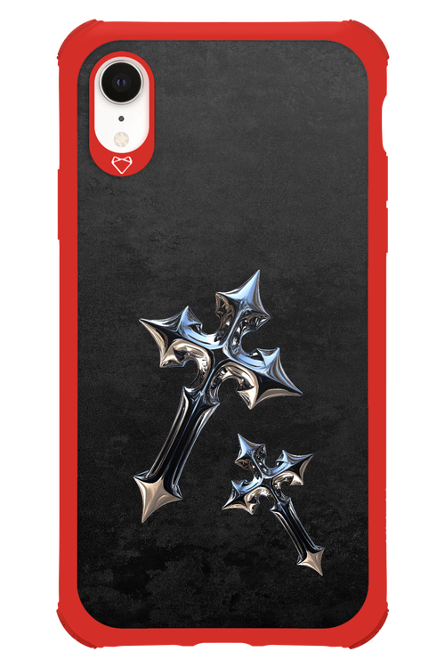 Chrome Crosses - Apple iPhone XR