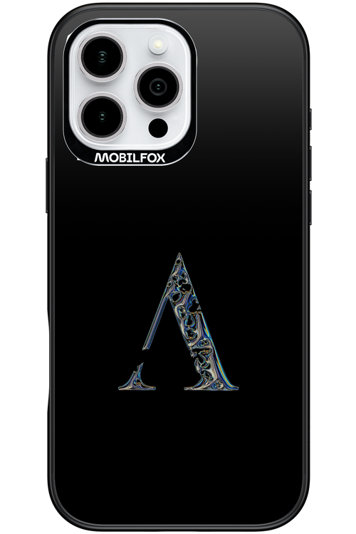 ⁠ ⁠Azteca A Chrome Logo - Apple iPhone 16 Pro Max