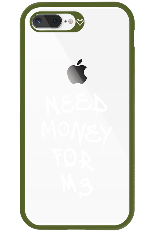 Need M3 Transparent White - Apple iPhone 8 Plus