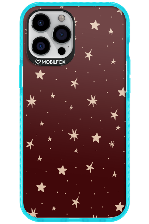 Burgundy Stars - Apple iPhone 12 Pro Max