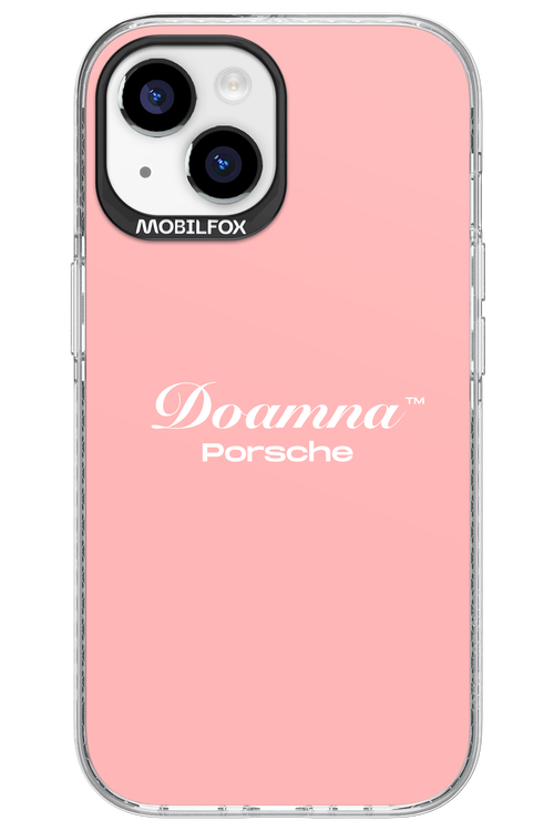 Doamna Porsche (pink) - Apple iPhone 15