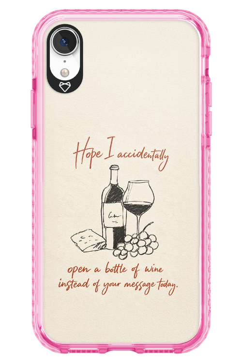 Bottle of wine 2.0 - Apple iPhone XR