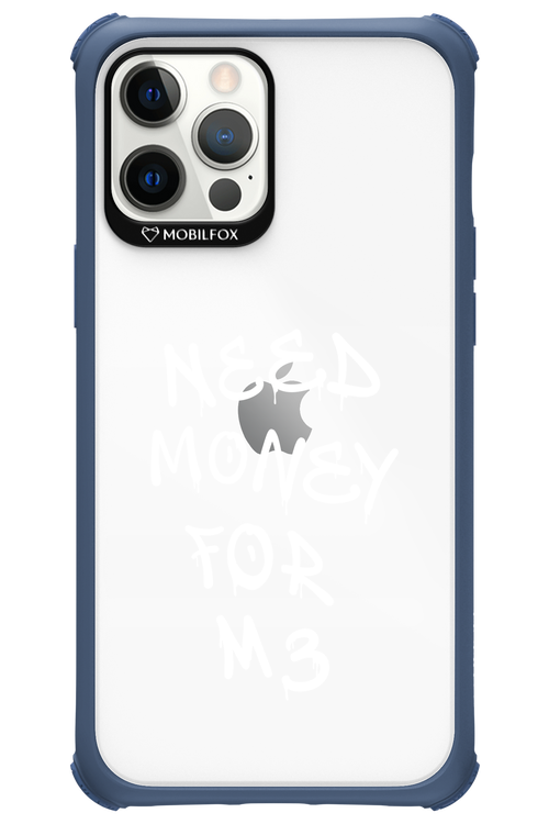 Need M3 Transparent White - Apple iPhone 12 Pro Max