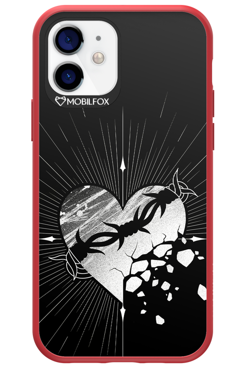 Fehér Szív - Apple iPhone 12