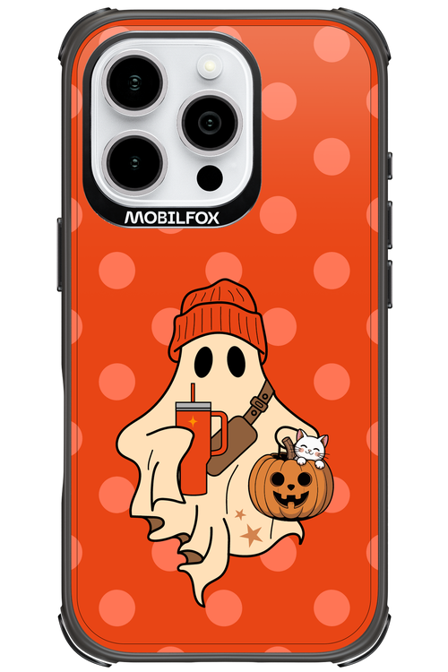 Ghost Girl (Orange) - Apple iPhone 16 Pro