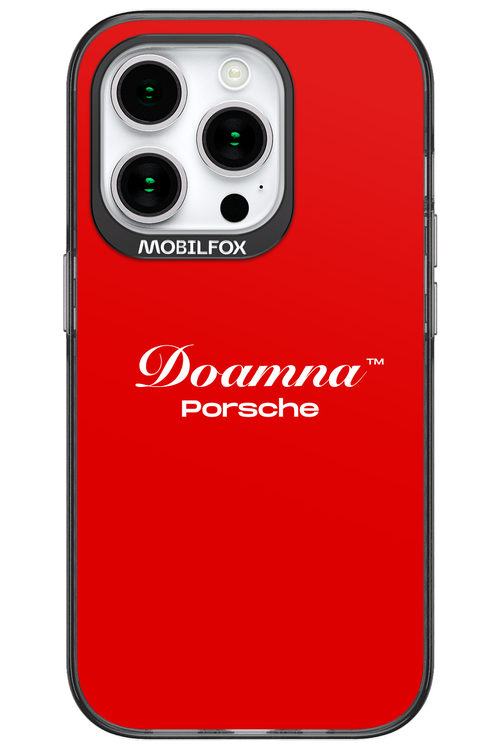 Doamna Porsche (red) - Apple iPhone 15 Pro