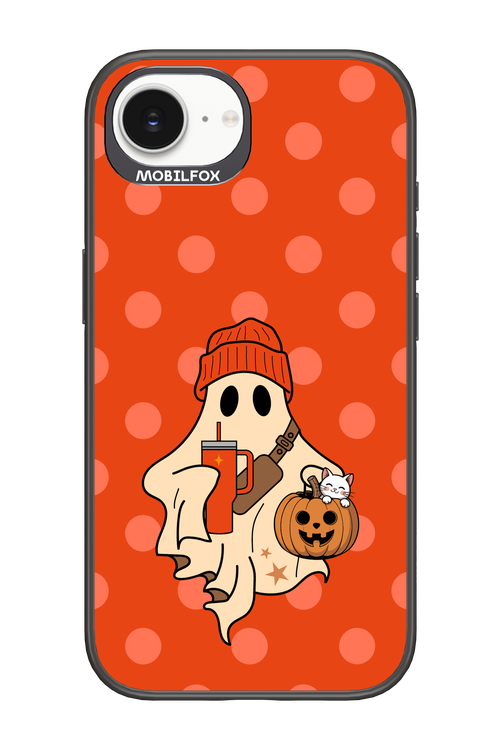 Ghost Girl (Orange) - Apple iPhone 16e