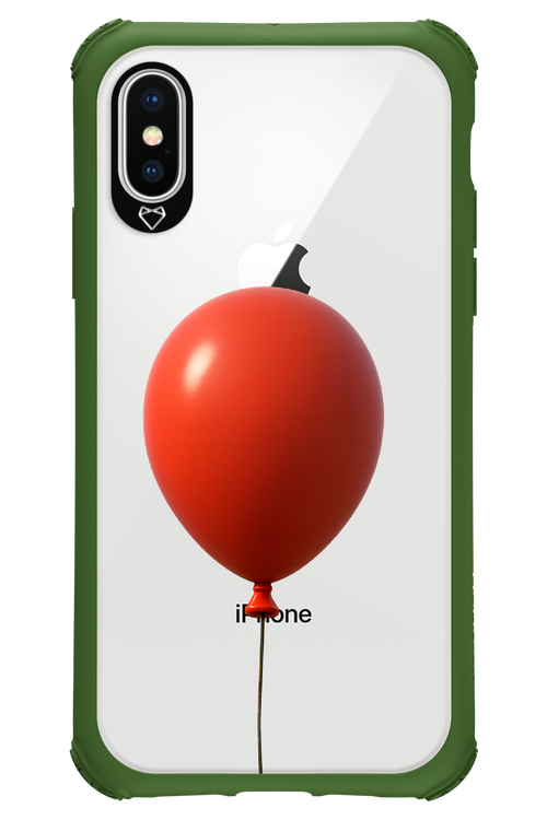 Red Balloon - Apple iPhone X