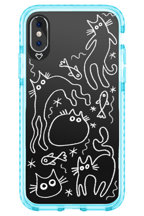 CHALK_CATS - Apple iPhone X