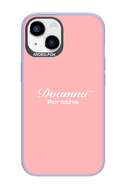 Doamna Porsche (pink) - Apple iPhone 14