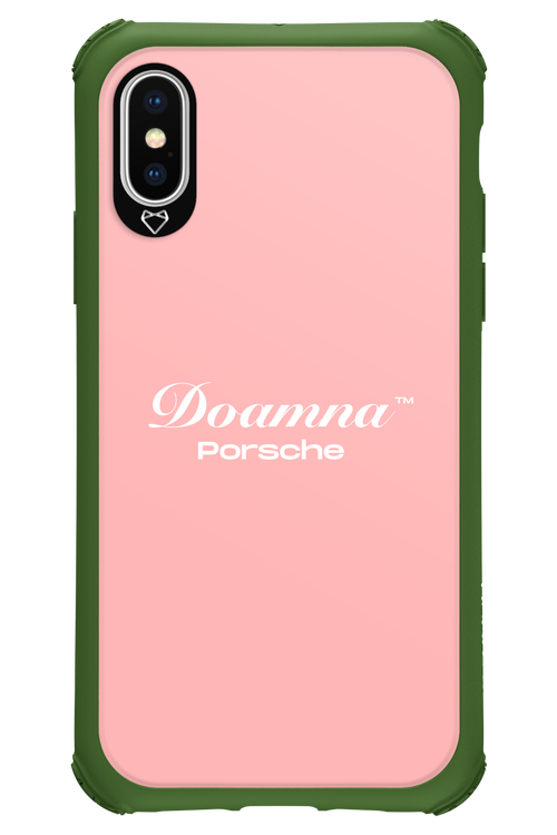 Doamna Porsche (pink) - Apple iPhone X