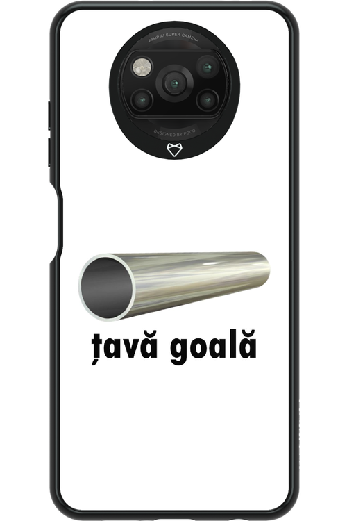 Țavă Goală White - Xiaomi Poco X3 NFC