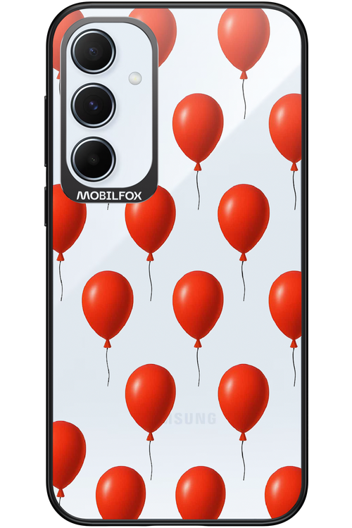 Red Balloons - Samsung Galaxy A55
