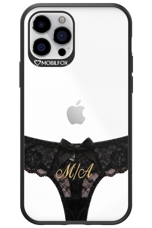 Black Panties Transparent 2.0 - Apple iPhone 12 Pro