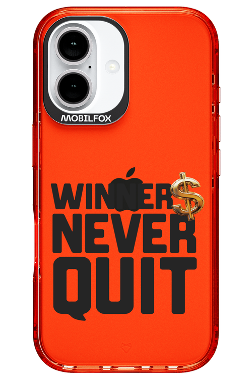 Winners Never Quit - Apple iPhone 16