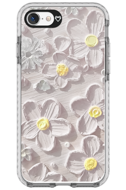 White Flowers 2.0 - Apple iPhone SE 2022