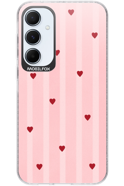 Red Little Hearts 2.0 - Samsung Galaxy A55