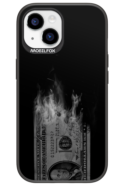Money Burn B&W 2.0 - Apple iPhone 15