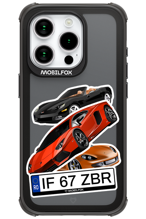 Car Sticker 2.0 - Apple iPhone 15 Pro