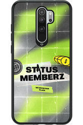 Status Memberz - Xiaomi Redmi Note 8 Pro