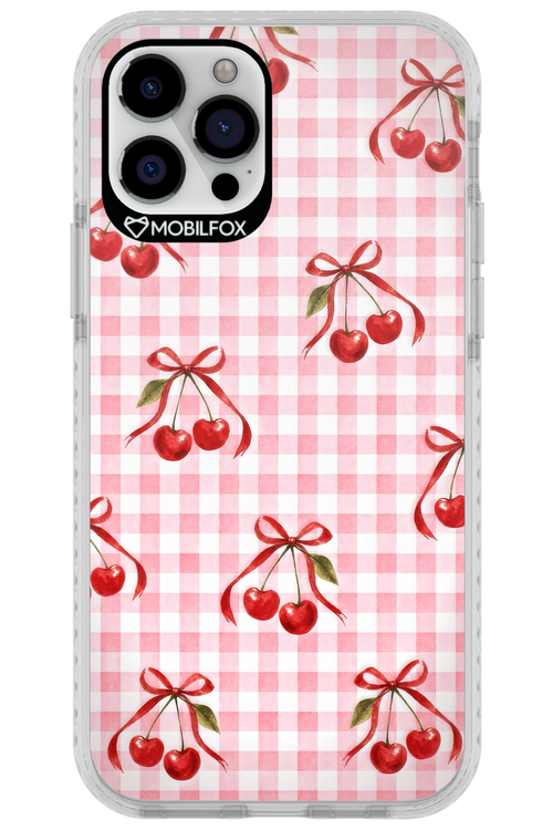 Pink Cherry Checked 2.0 - Apple iPhone 12 Pro