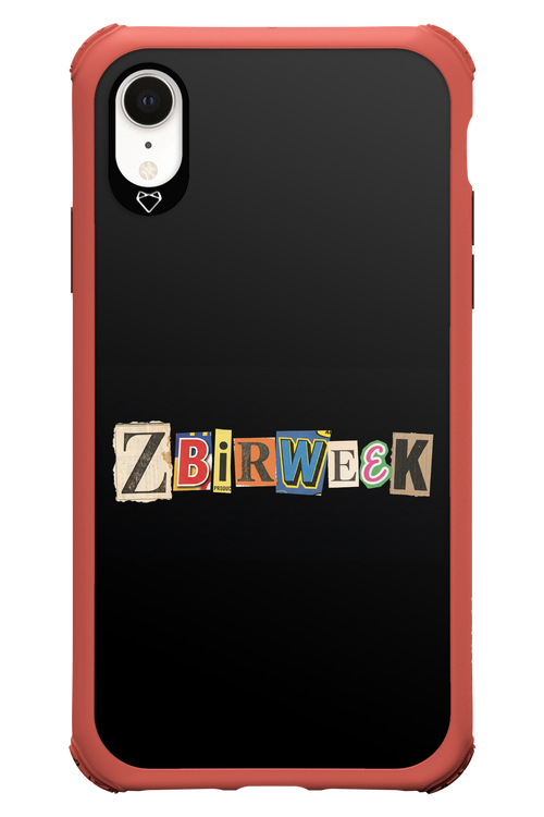 Zbirweek (black) 2.0 - Apple iPhone XR