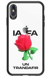 IA Rose Transparent - Apple iPhone XS Max