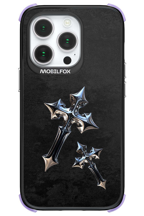 Chrome Crosses 2.0 - Apple iPhone 14 Pro