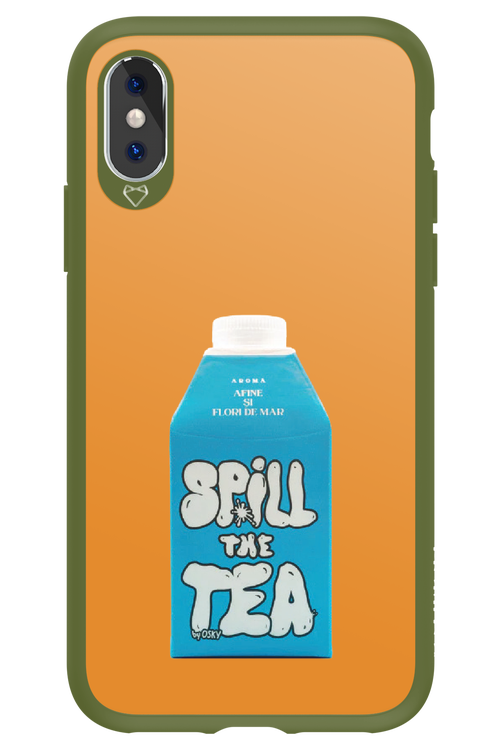 Blue Splash - Apple iPhone X