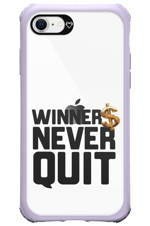 Winners Never Quit - Apple iPhone SE 2022