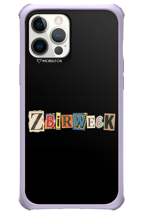 Zbirweek (black) 2.0 - Apple iPhone 12 Pro Max