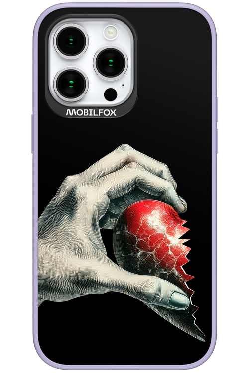 Broken Heart Left - Apple iPhone 15 Pro Max