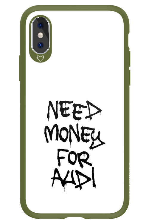 Need Money For Audi Black - Apple iPhone X