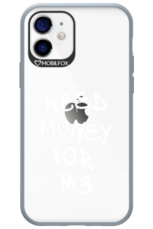 Need M3 Transparent White - Apple iPhone 12