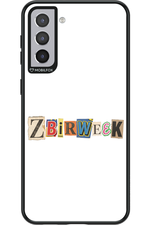 Zbirweek (white) 2.0 - Samsung Galaxy S21+