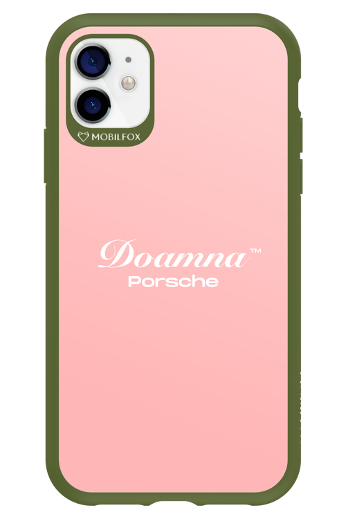 Doamna Porsche (pink) - Apple iPhone 11