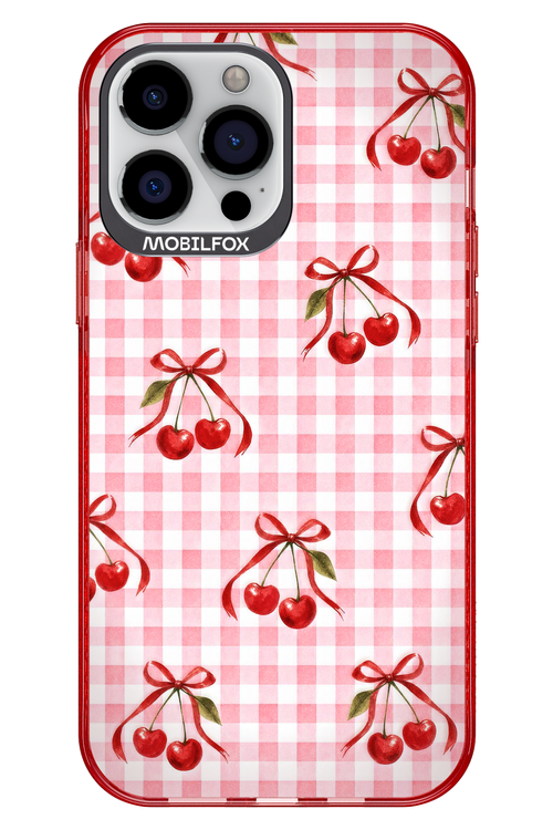 Pink Cherry Checked 2.0 - Apple iPhone 13 Pro Max
