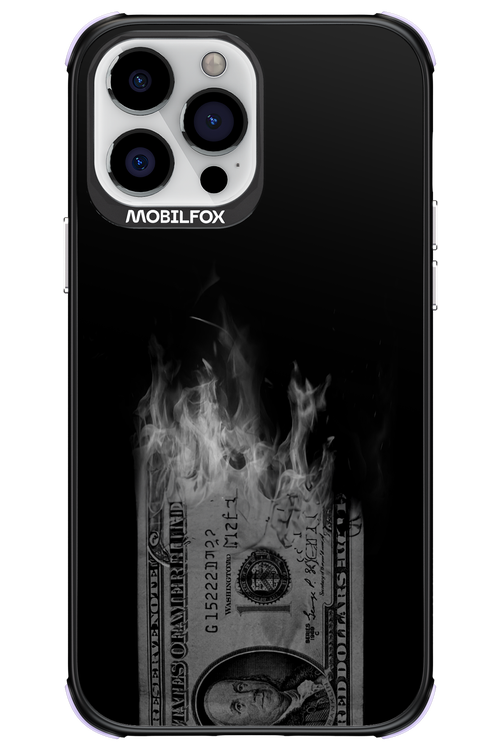 Money Burn B&W 2.0 - Apple iPhone 13 Pro Max